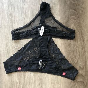 2 thongs. Adore Me size XL NEW W TAGS